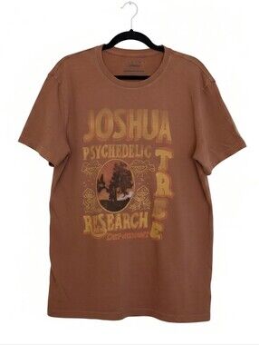 Lucky Brand Joshua Tree Psychedelic Research T-shirt Men's Size Medium NWOT